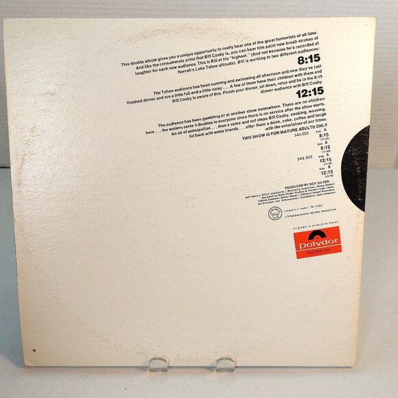 Bill Cosby ~ 8:15 12:15 (Vinyl Double LP, 1968) gatefold - Picture 7 of 7
